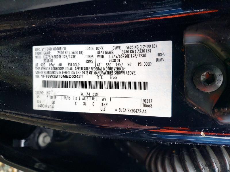 2021 Ford F350 Super Duty