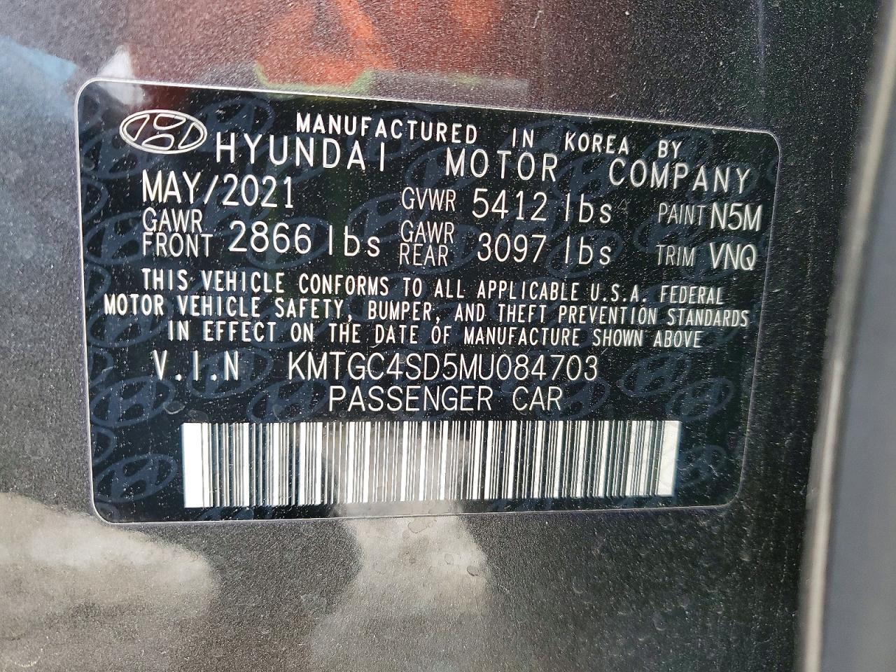 2021 Genesis G80 Base