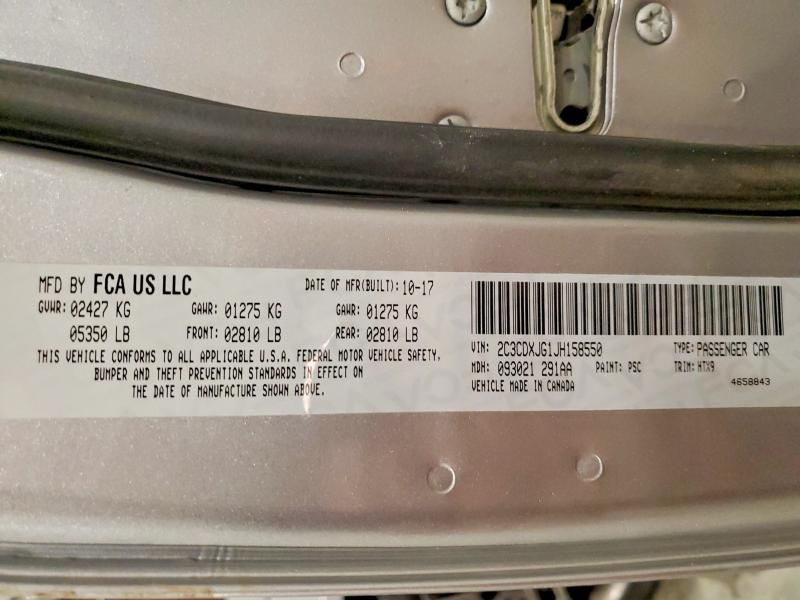 2018 Dodge Charger gt