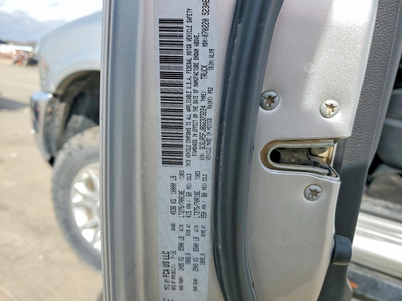 2016 Dodge 2500 Laramie