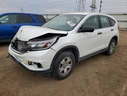 Honda salvage cars for sale: 2015 Honda Cr-v lx