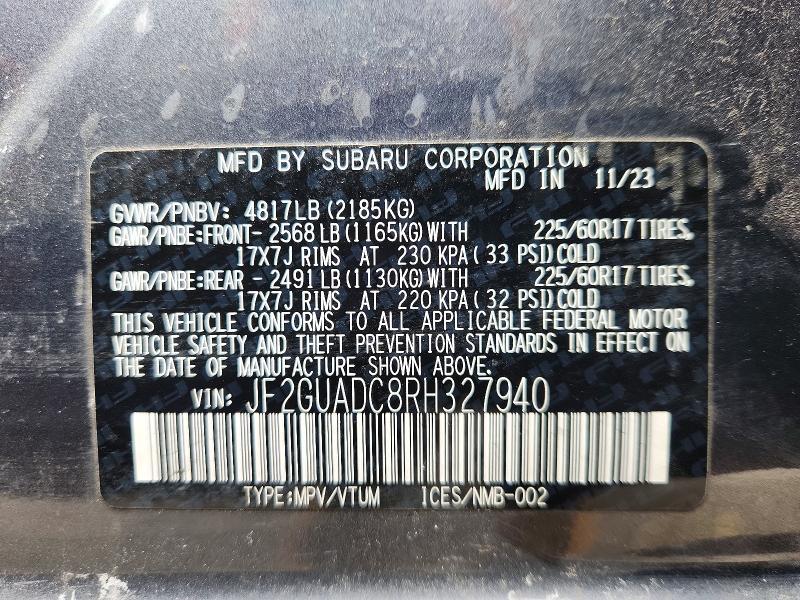 2024 Subaru Crosstrek Premium
