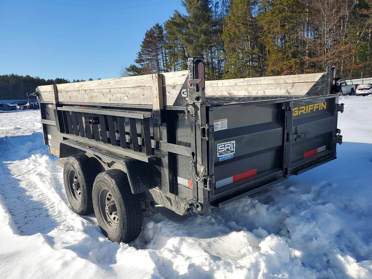 2025 Griffin Trailer 2025 Griffin GT-612 Dump Trailer