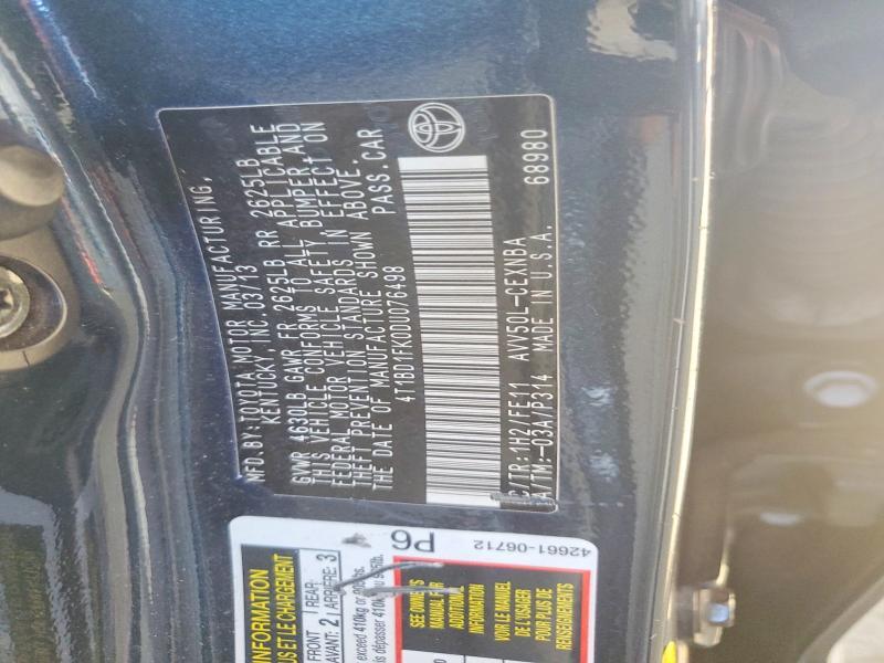 2013 Toyota Camry Hybrid