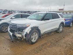 Ford salvage cars for sale: 2020 Ford Explorer xlt