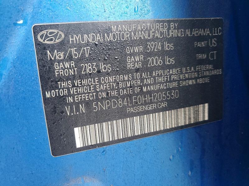 2017 Hyundai Elantra se
