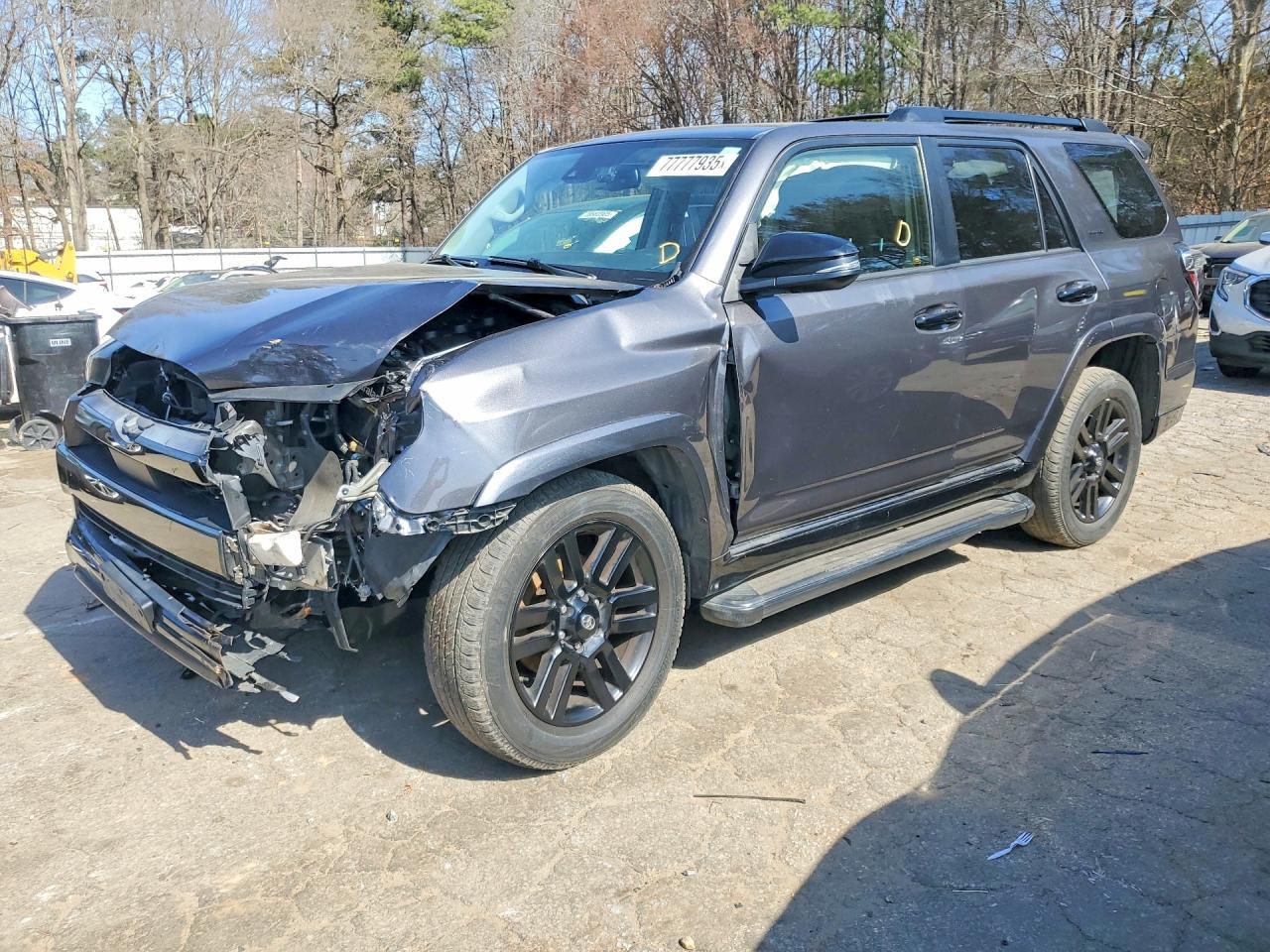 2021 Toyota 4runner Night Shade