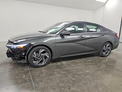 Hyundai salvage cars for sale: 2025 Hyundai Elantra Limited