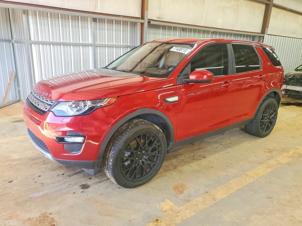 2017 Land Rover Discovery Sport hse