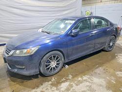 Salvage cars for sale from Copart Candia, NH: 2013 Honda Accord exl