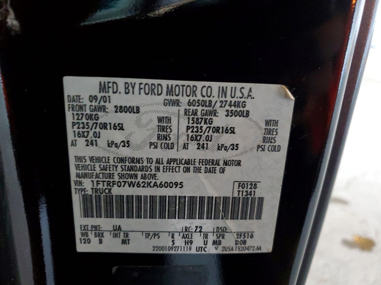 2002 Ford F150