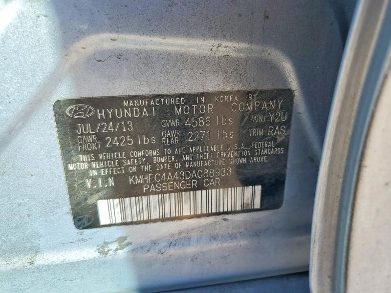 2013 Hyundai Sonata Hybrid