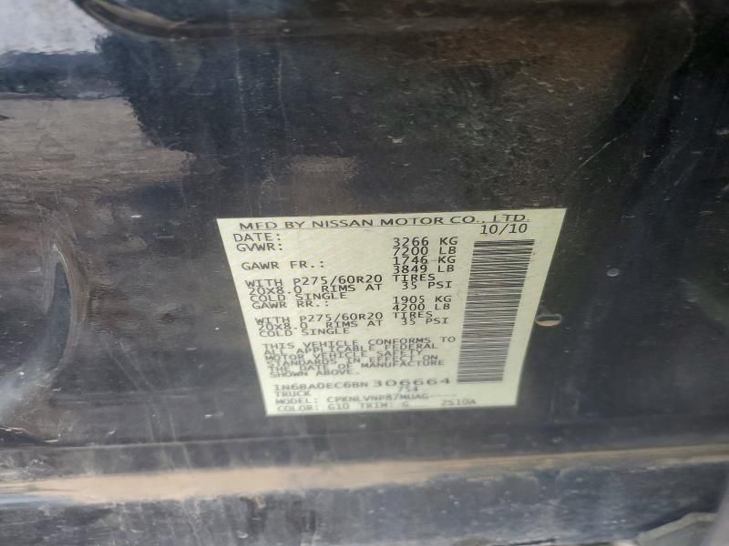 2011 Nissan Titan sv