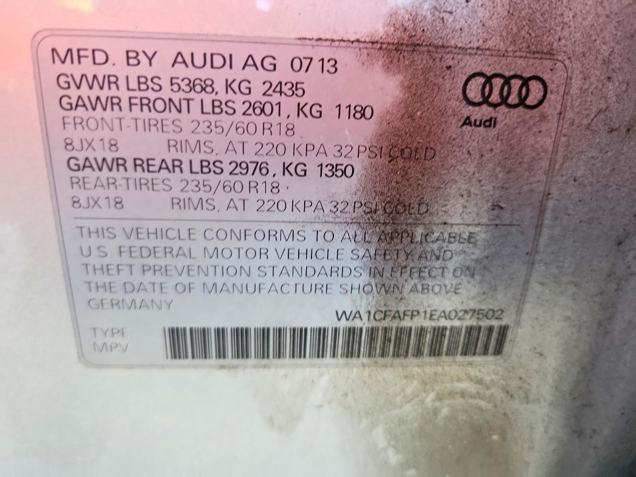 2014 Audi Q5 Premium