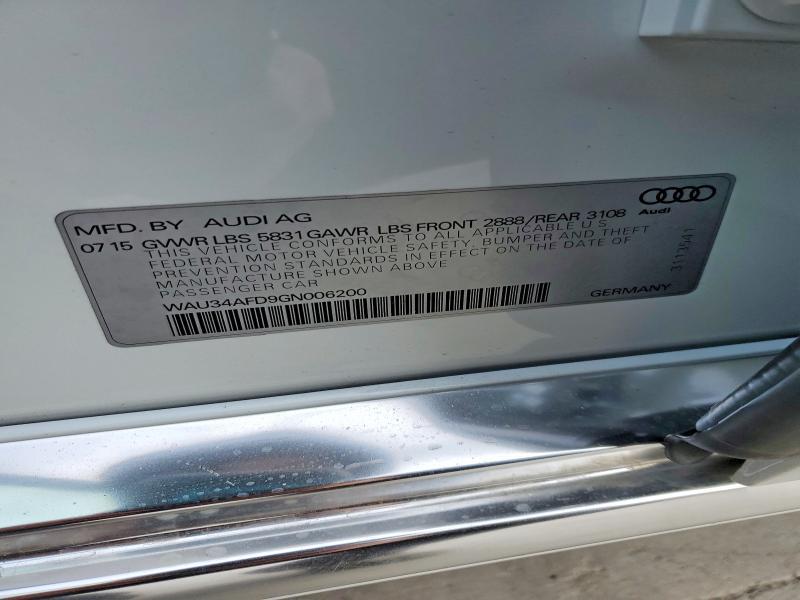 2016 Audi A8 l Quattro