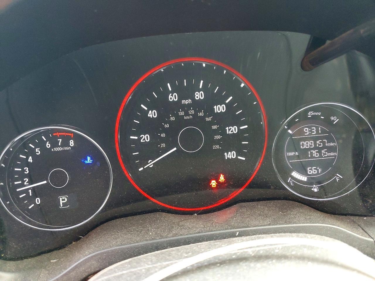 2018 Honda Hr-v ex