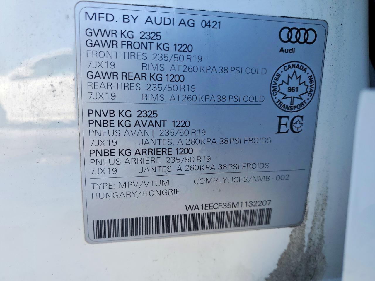 2021 Audi Q3 Premium Plus s Line 45