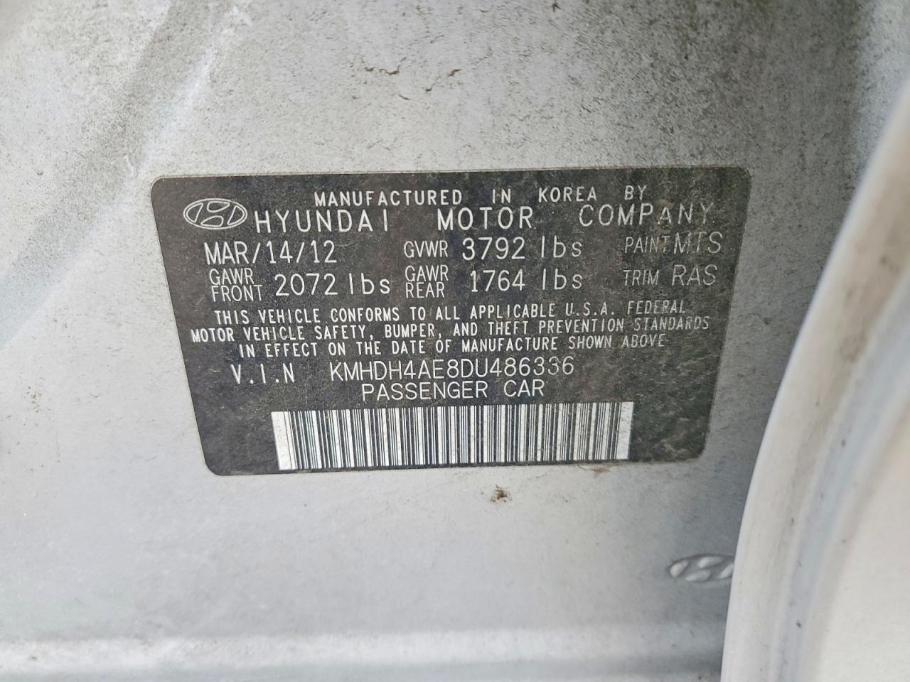 2013 Hyundai Elantra Limited