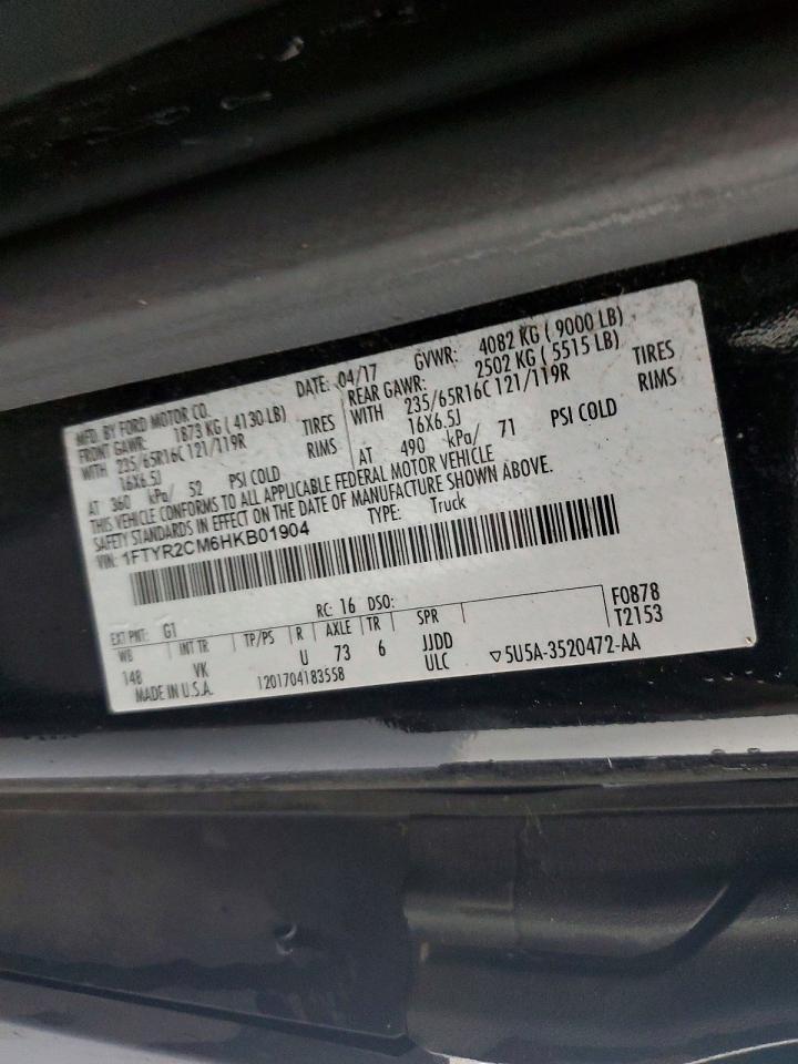 2017 Ford Transit 250 Utility / Service Van
