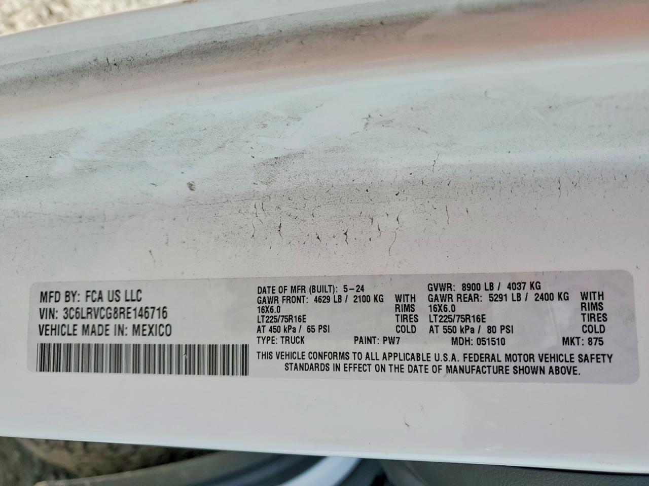 2024 Dodge RAM Promaster 2500 Delivery Van
