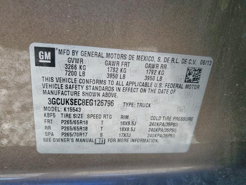 2014 Chevrolet Silverado K1500 LTZ
