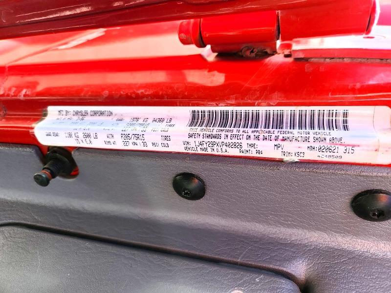 1997 Jeep Wrangler / tj se