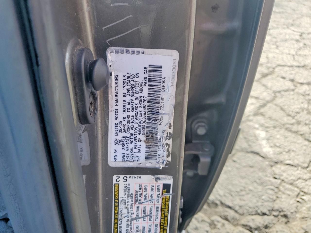 2006 Toyota Corolla ce