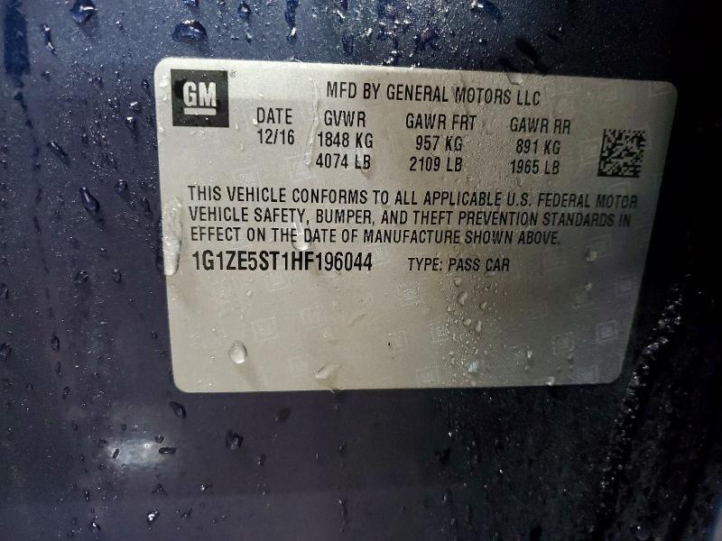 2017 Chevrolet Malibu lt