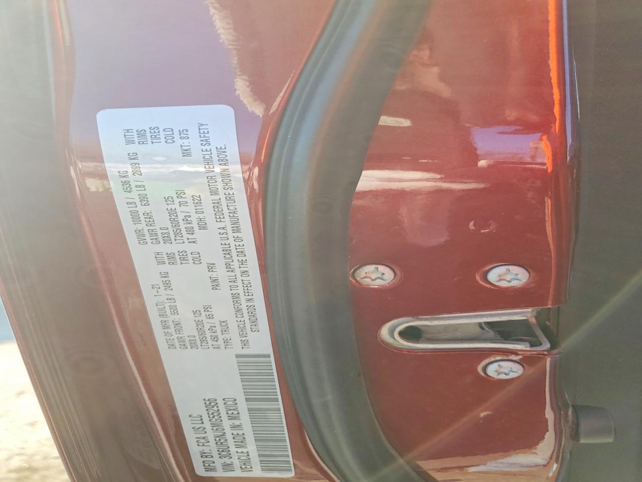 2021 Dodge 2500 Laramie