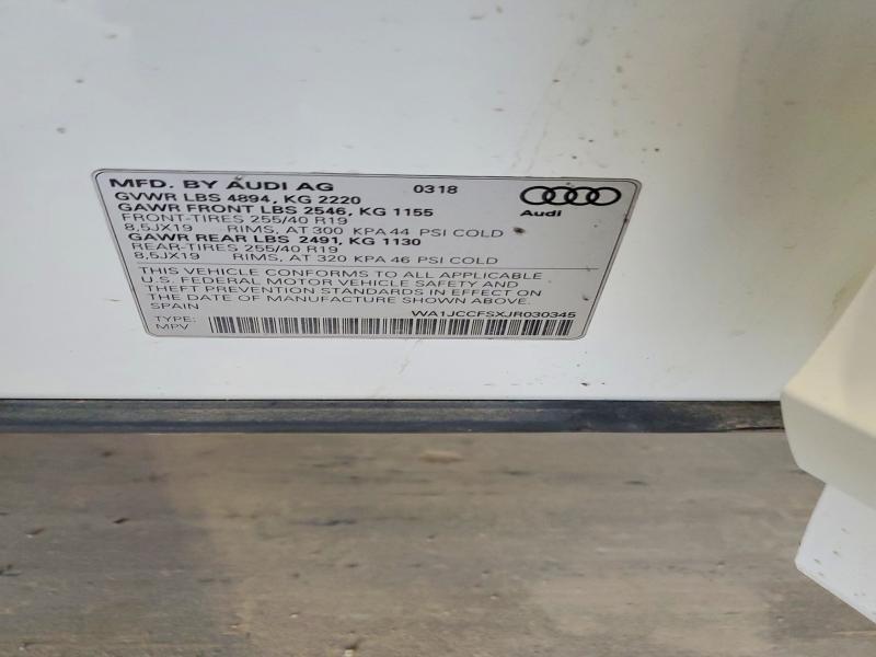 2018 Audi Q3 Premium Plus