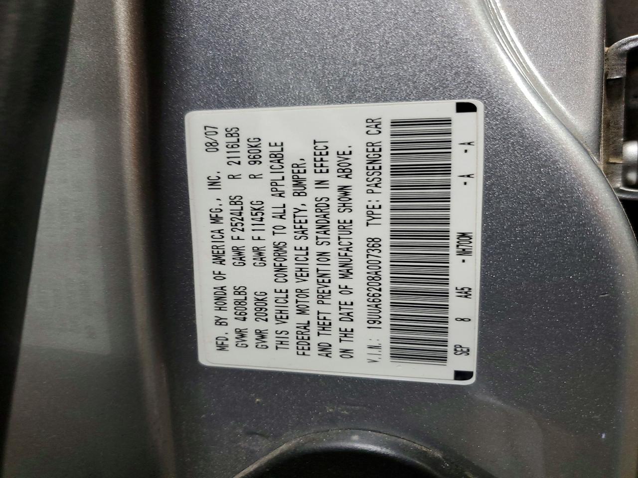 2008 Acura TL