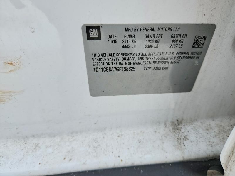 2016 Chevrolet Malibu Limited lt