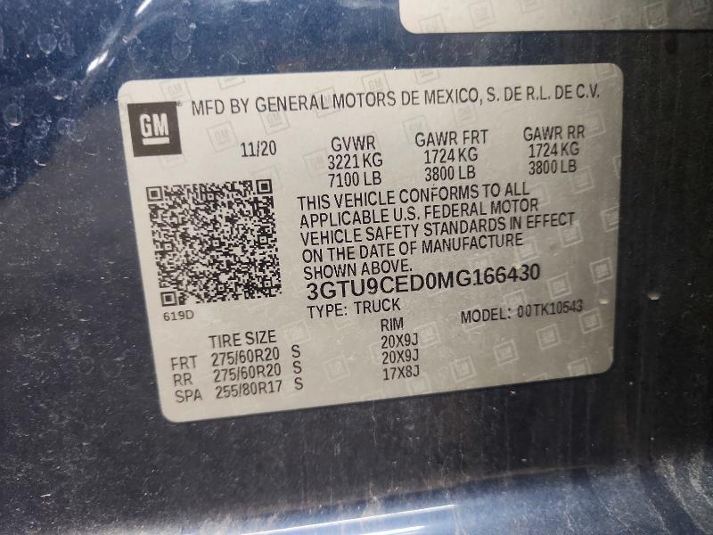 2021 GMC Sierra K1500 Elevation