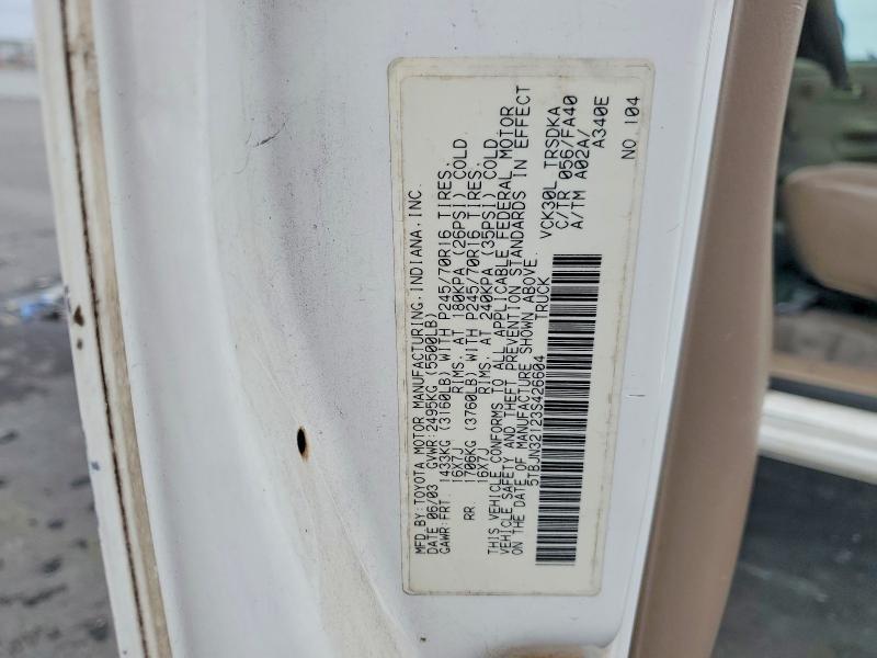2003 Toyota Tundra Base