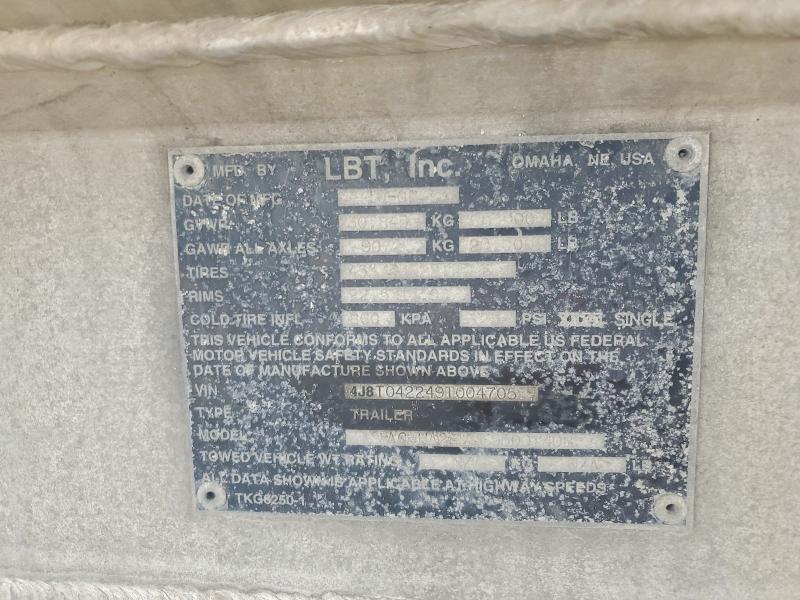 2009 LBT Fuel Tank Trailer