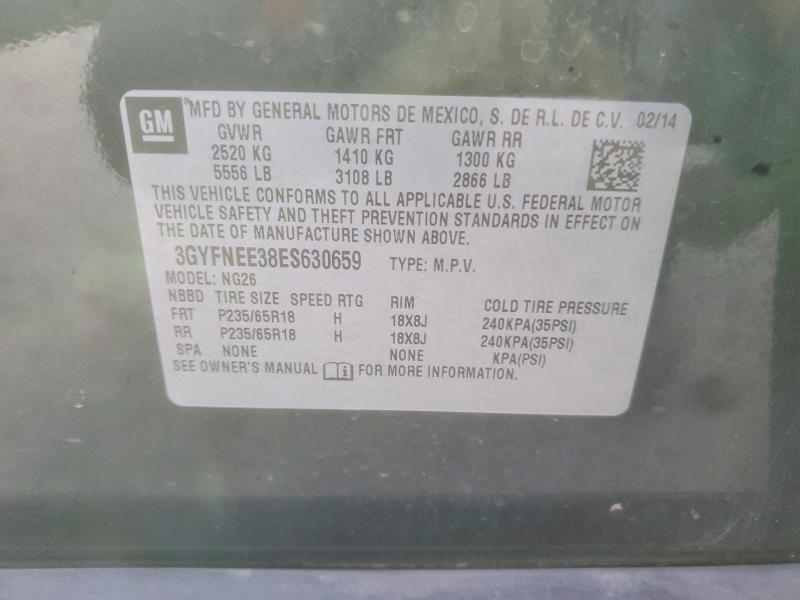 2014 Cadillac Srx Luxury Collection