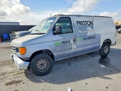 Ford salvage cars for sale: 2003 Ford Econoline E150 van