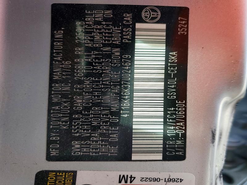 2007 Toyota Camry le