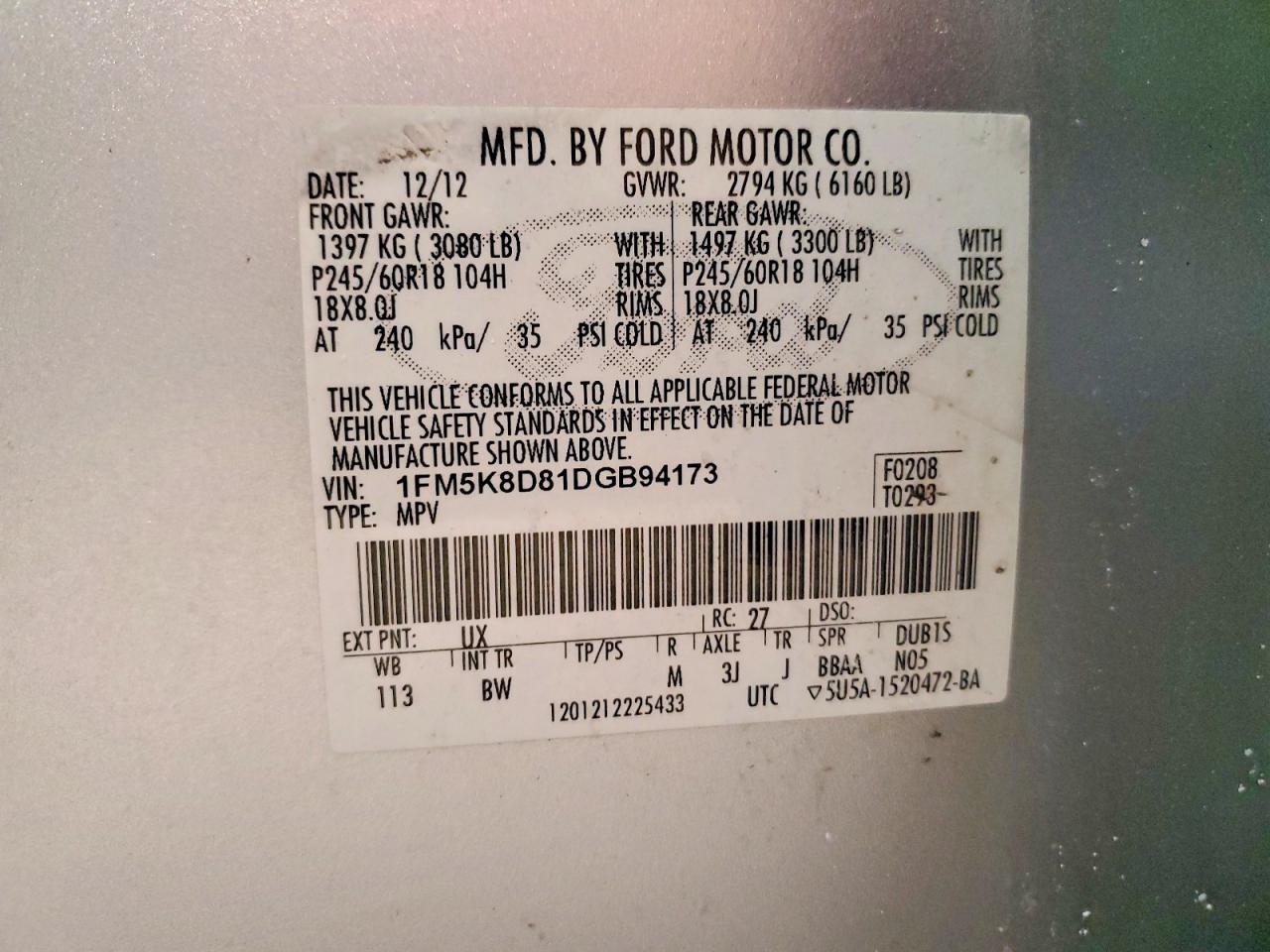 2013 Ford Explorer xlt