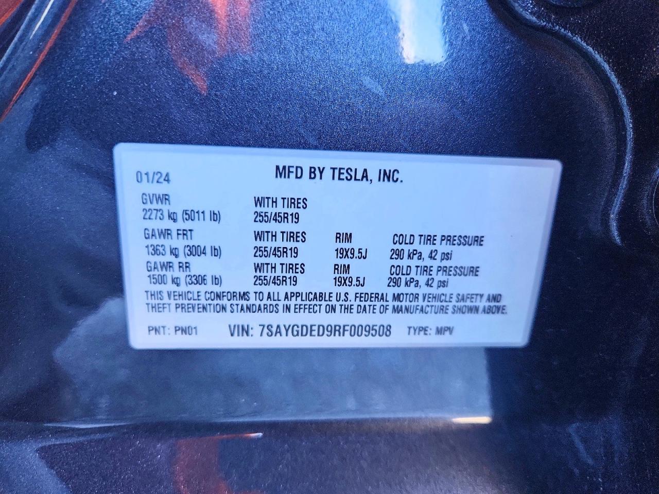 2024 Tesla Model y
