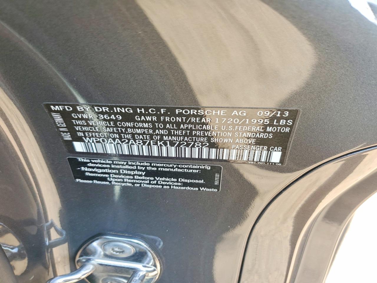 2014 Porsche Cayman