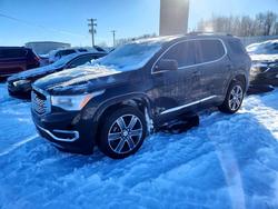 GMC salvage cars for sale: 2017 GMC Acadia Denali
