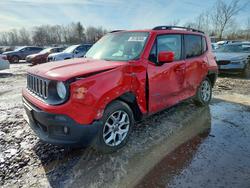 Jeep salvage cars for sale: 2017 Jeep Renegade Latitude