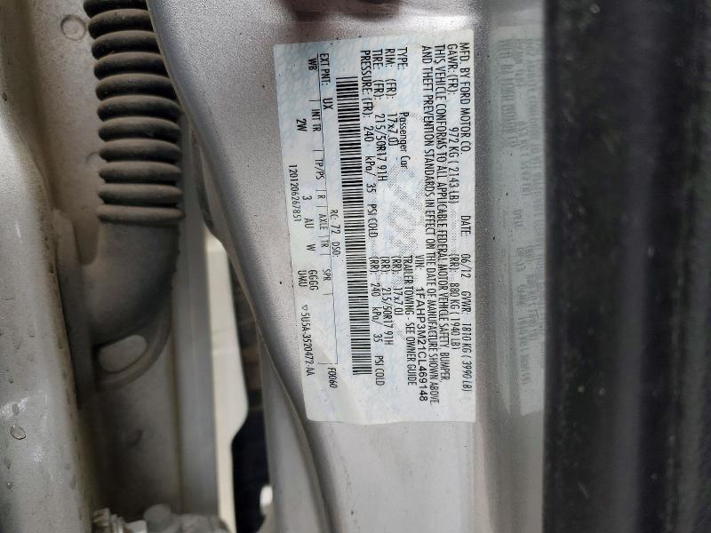 2012 Ford Focus sel