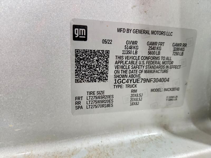 2022 Chevrolet Silverado K3500 ltz