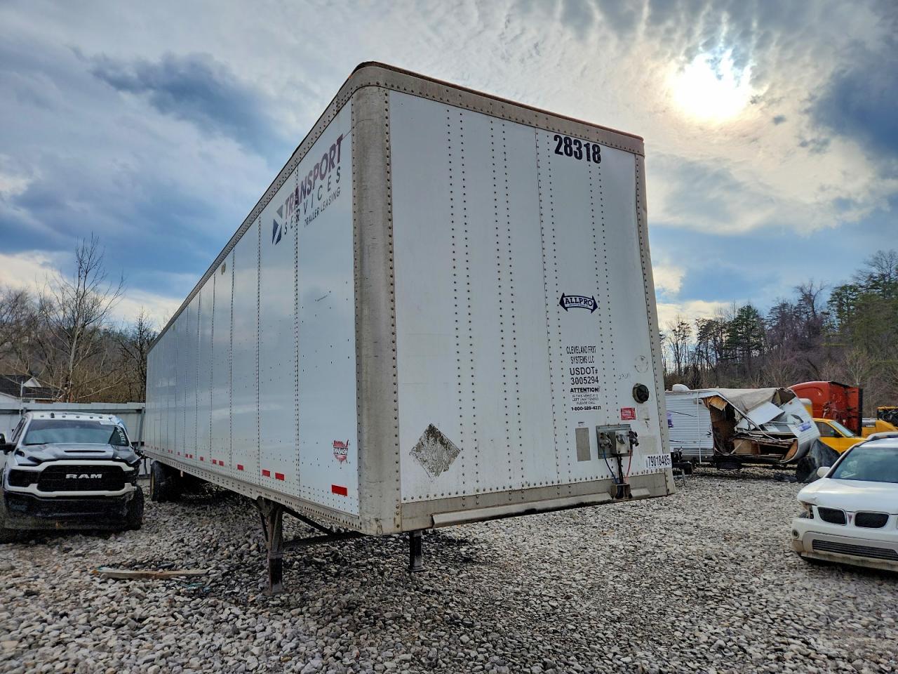 2011 Wabash SH DRY Van Trailer
