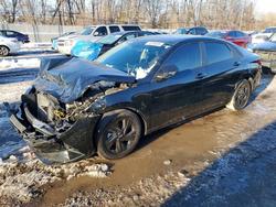 Salvage cars for sale from Copart Chalfont, PA: 2021 Hyundai Elantra sel