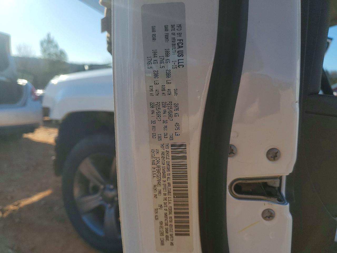 2015 Jeep Patriot Latitude