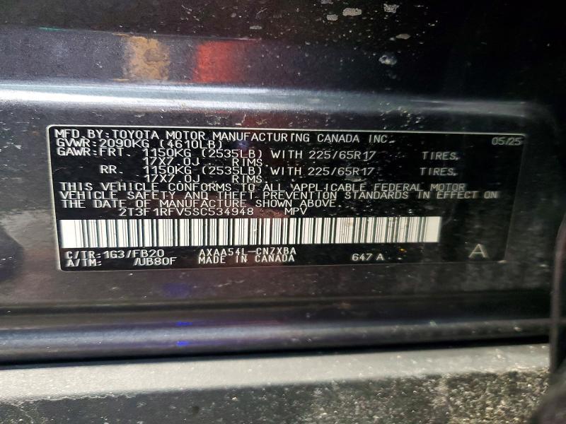 2025 Toyota Rav4 le
