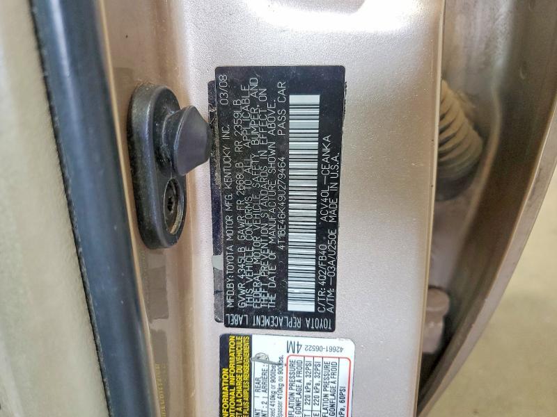 2009 Toyota Camry Base